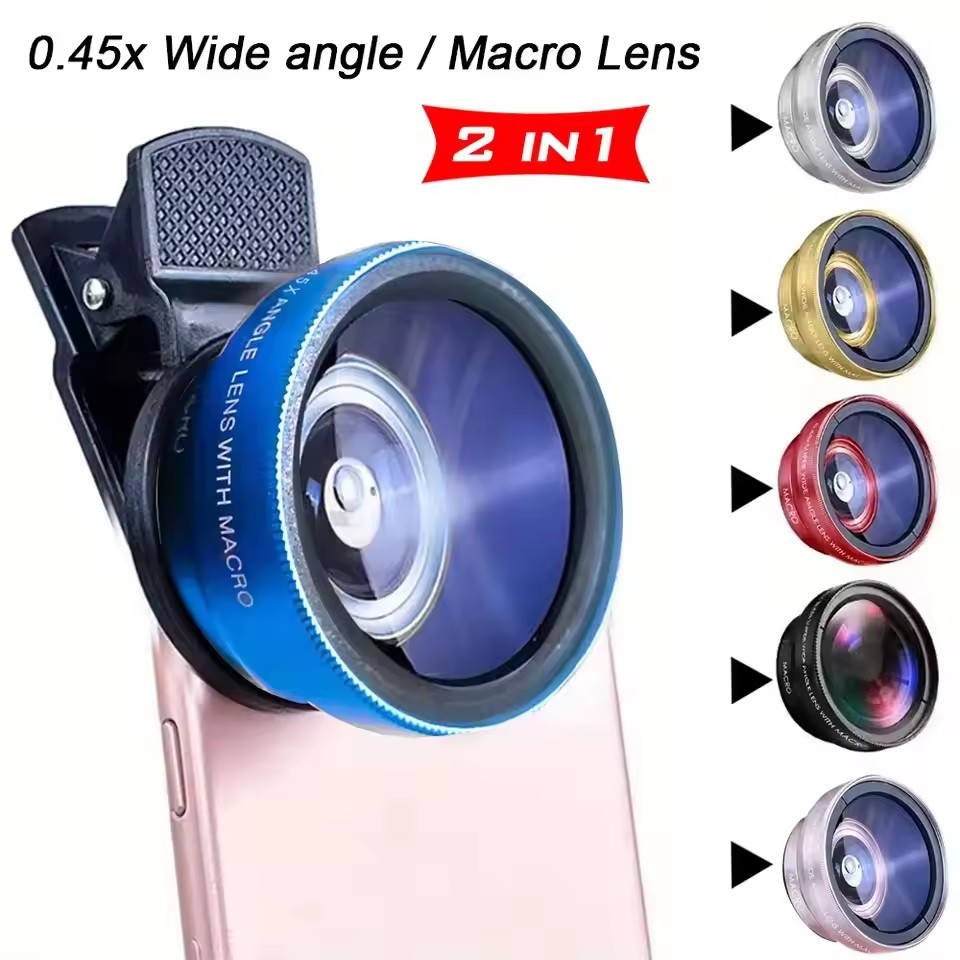 Lens Camera Clip - Lupas de ojo de pez con
