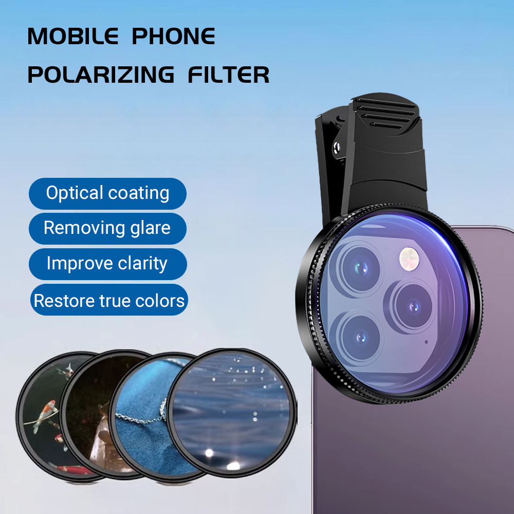 Phone Accessories And Gadget - Lente polarizadora universal para teléfono móvil