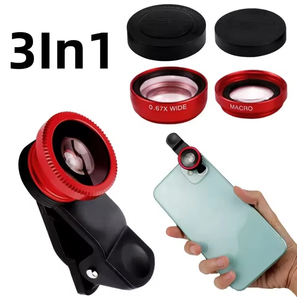 Lens Camera Clip - Lente Ojo de Pez 3 en