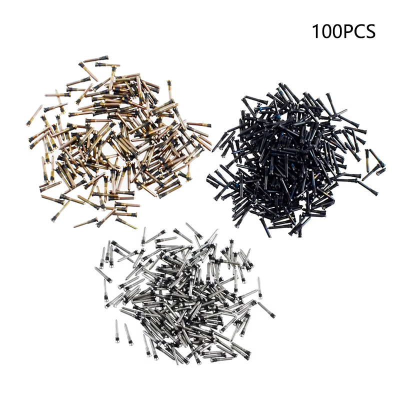 Phone Accessories Unique - 100 tornillos Pentalobe inferiores para reparación