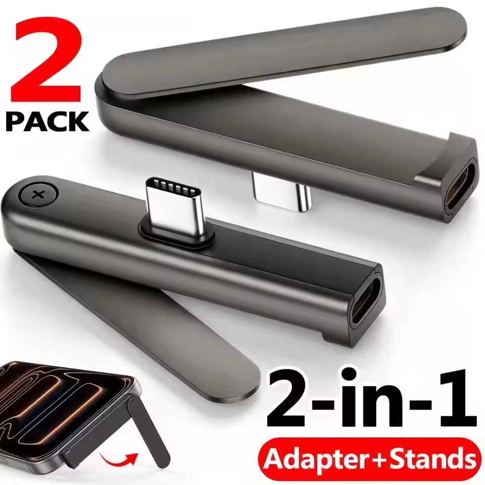 Phone Accessories And Gadget - 2/1PCS Adaptador Plegable Portátil USB C