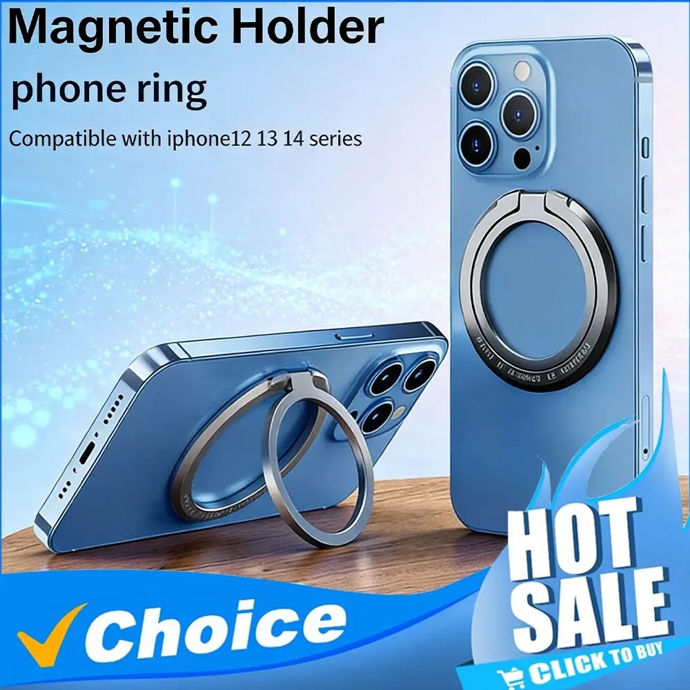 Phone Accessories And Gadget - Soporte Magnético para Teléfono con Anillo,