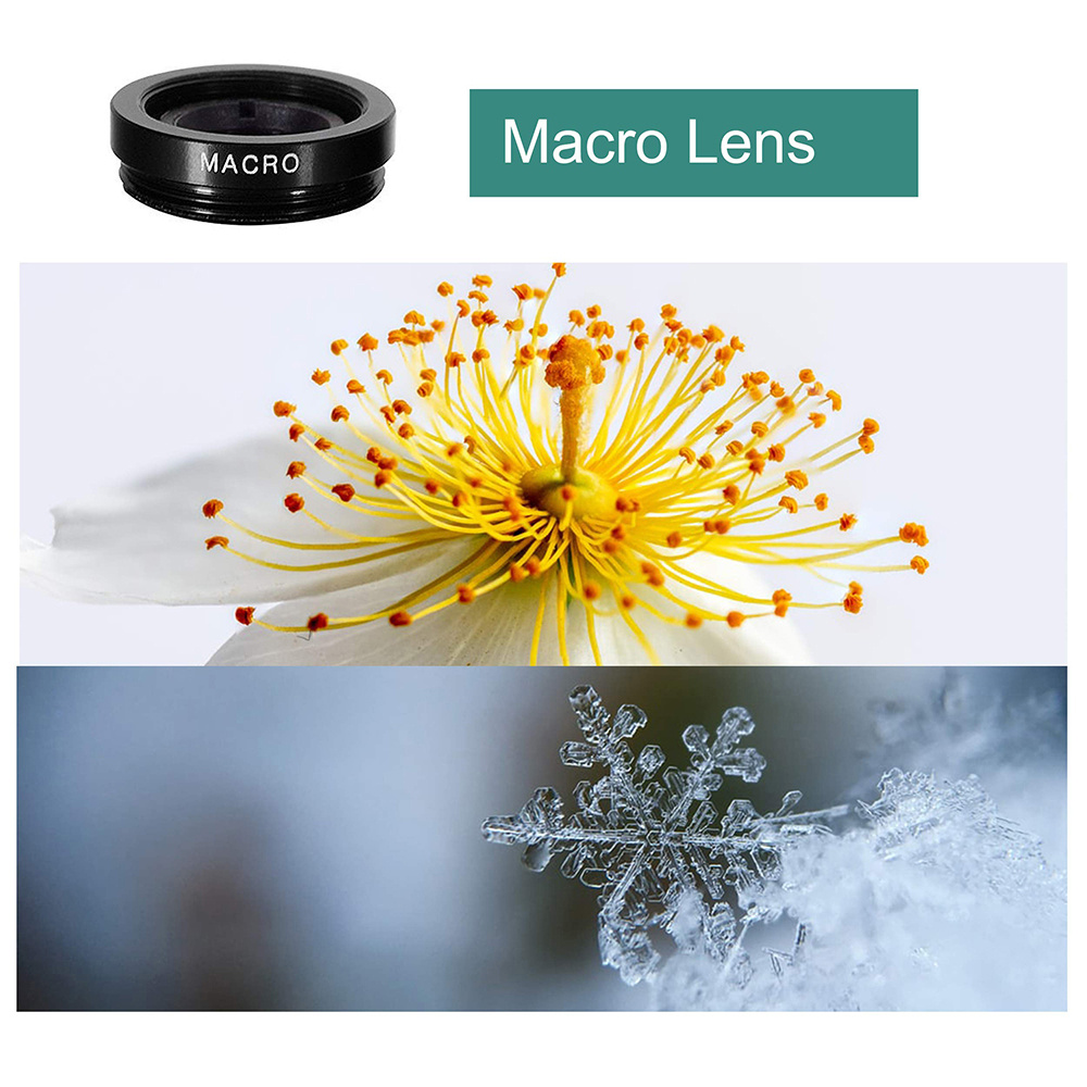 Lente universal 3 en 1 tipo oj - Lens Camera Clip reseña y precio