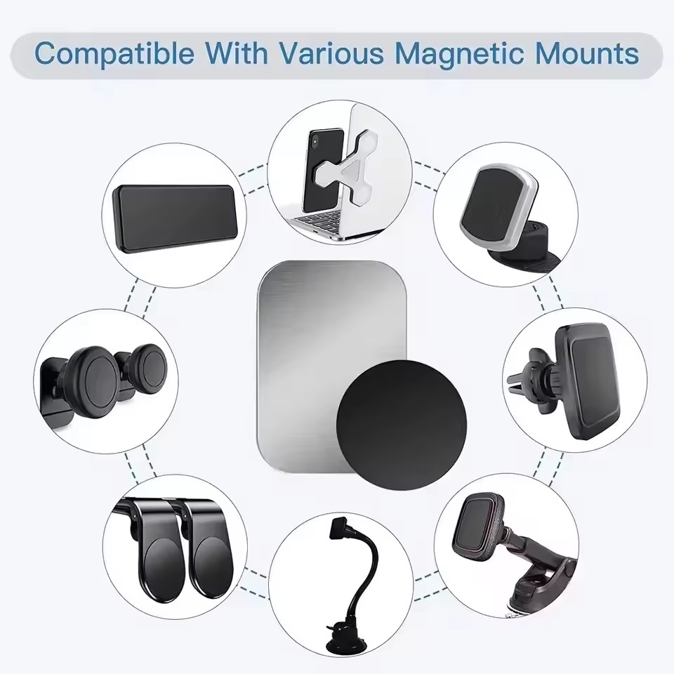 5/10 piezas Placa Metálica Mag - Phone Accessories Holder Car reseña y precio