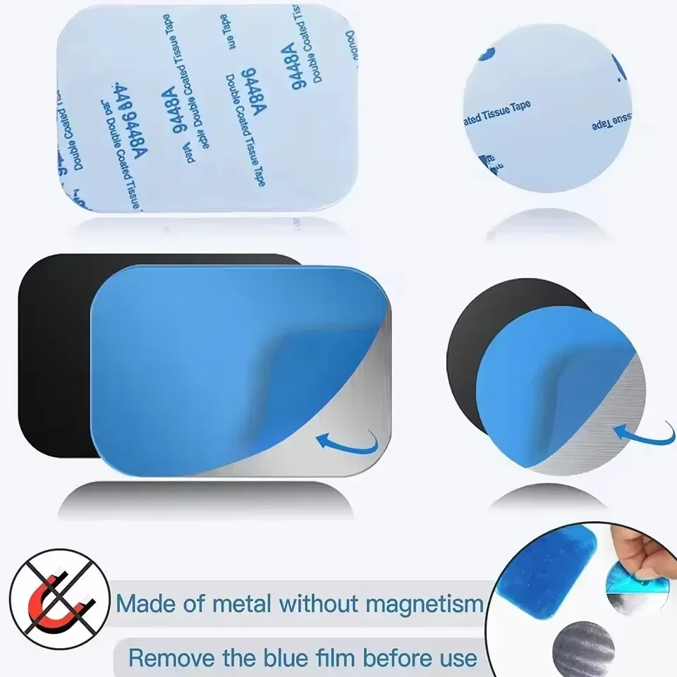 5/10 piezas Placa Metálica Mag - Phone Accessories Holder Car reseña y precio