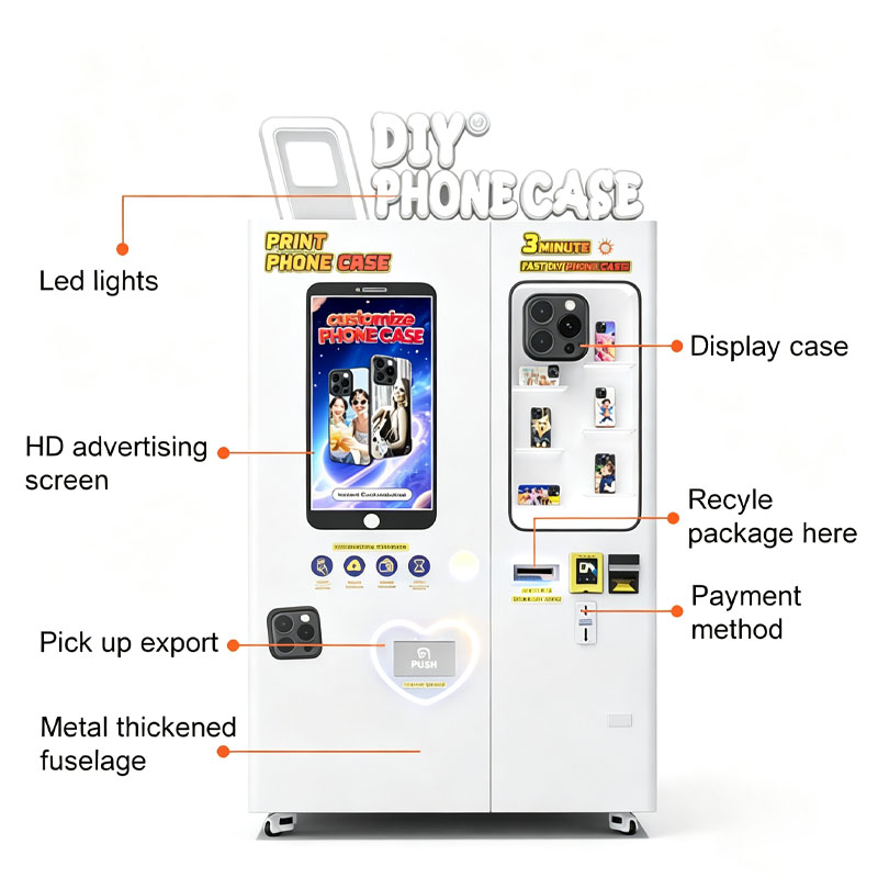 Máquina Expendedora Inteligent - Phone Accessories Vending Machine reseña y precio