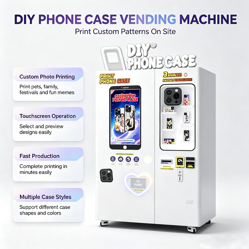 Máquina Expendedora Inteligent - Phone Accessories Vending Machine reseña y precio
