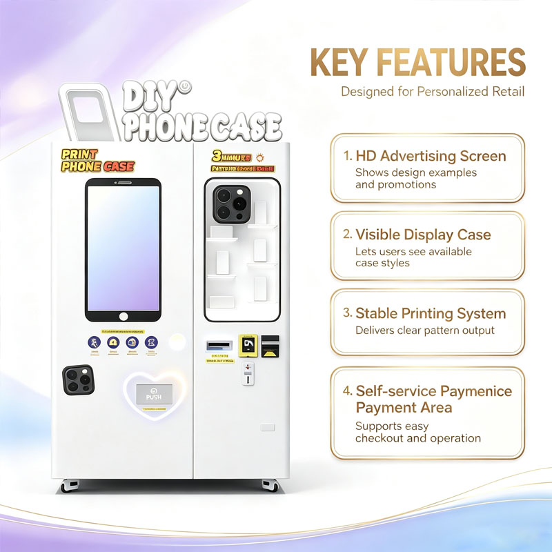 Máquina Expendedora Inteligent - Phone Accessories Vending Machine reseña y precio