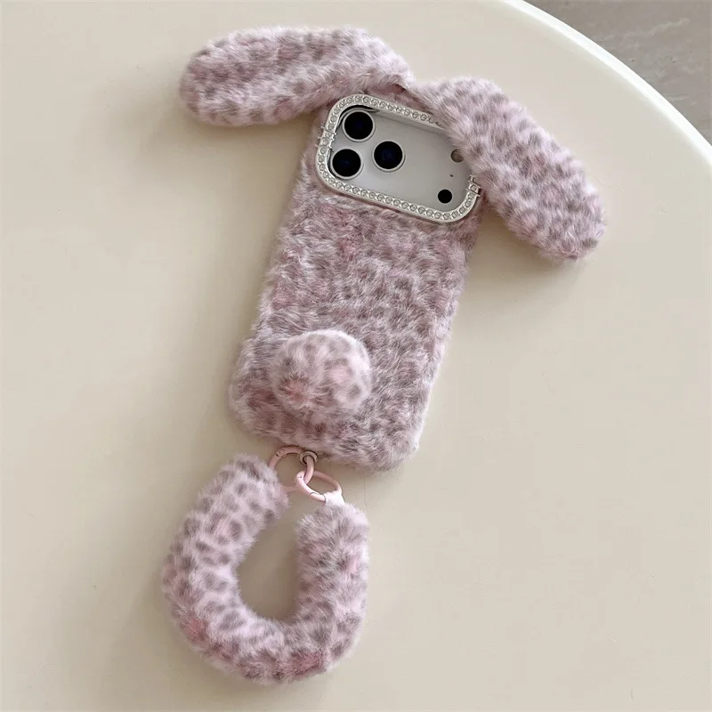 Funda de Peluche con Orejas de - Apple Iphone 15 Pro Max reseña y precio