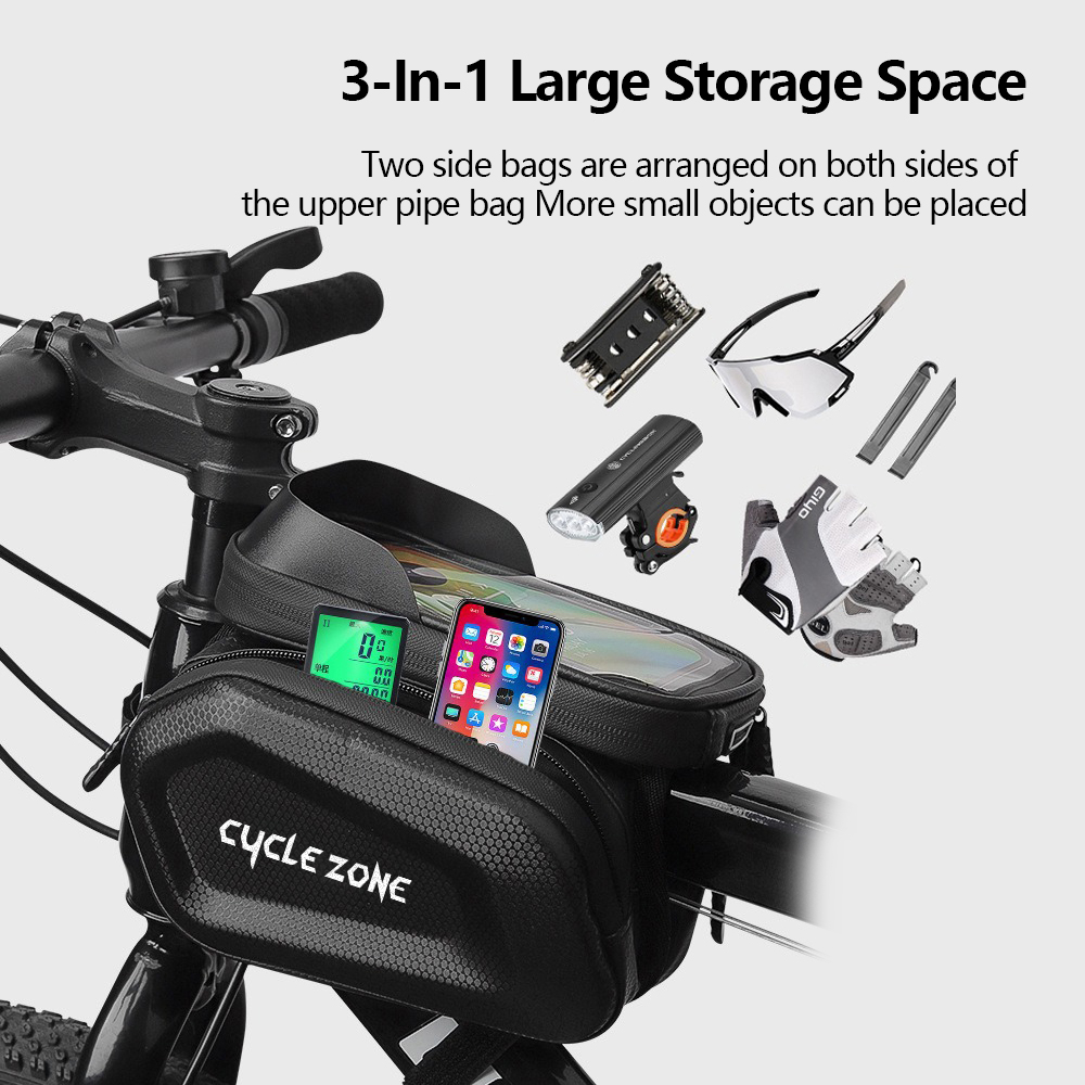 Bolsa para bicicleta con panta - Phone Zone Accessories & Repair reseña y precio