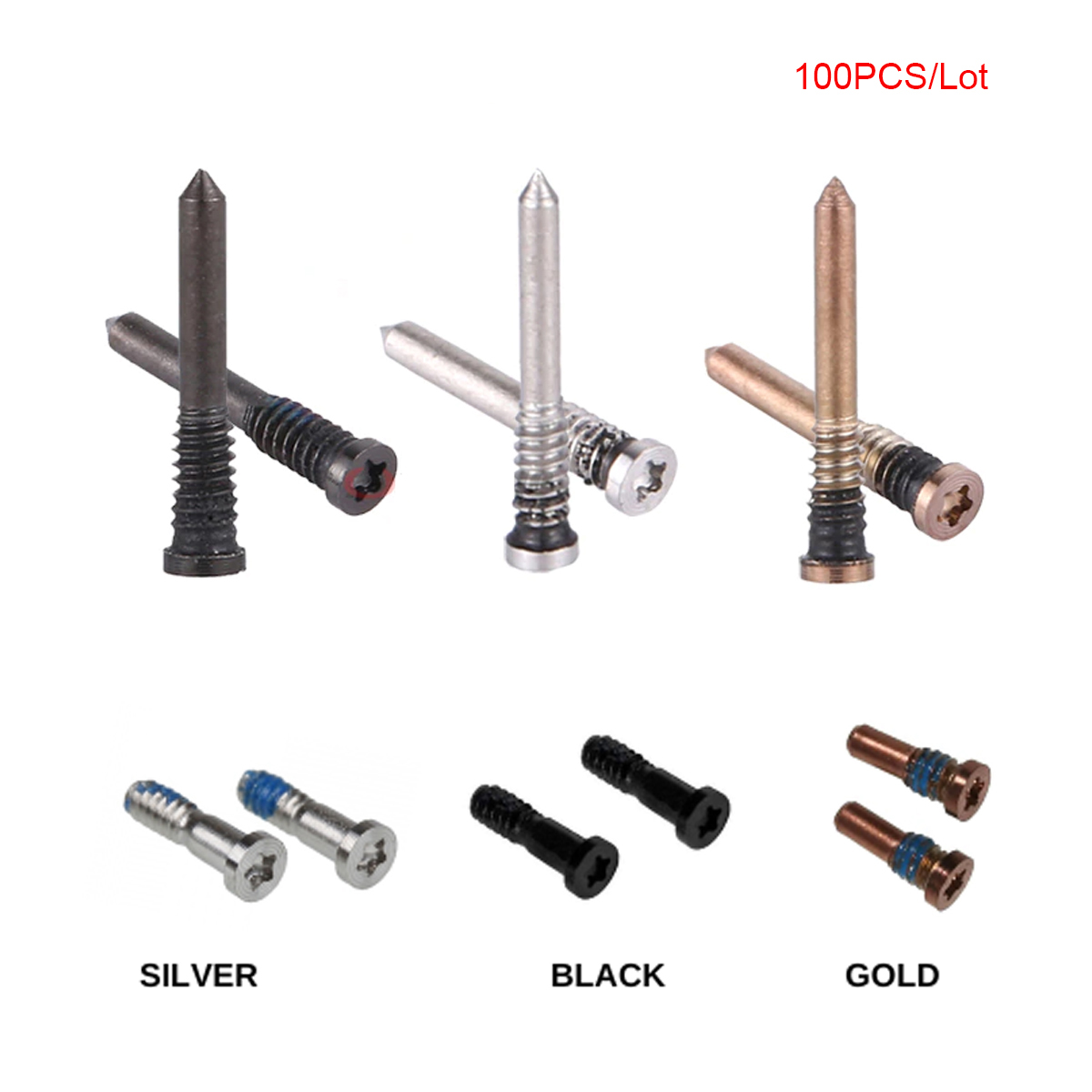 100 tornillos Pentalobe inferi - Phone Accessories Unique reseña y precio